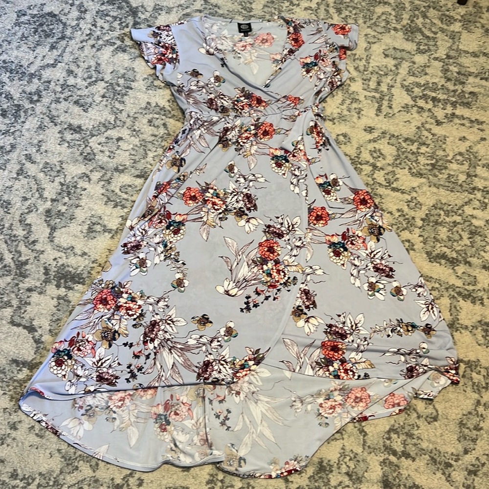 Bobeau faux wrap dress size Large